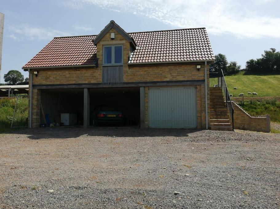 Ferienwohnung Farm Loft Shepton Mallet Exterior foto